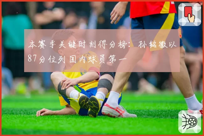 本赛季关键时刻得分榜：孙铭徽以87分位列国内球员第一