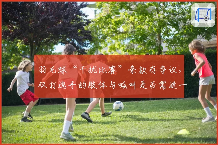 羽毛球“干扰比赛”条款存争议,双打选手的肢体与喊叫是否需进一步规范?